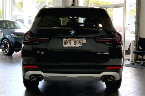 Black Sapphire Metallic 2023 BMW X3 sDrive30i