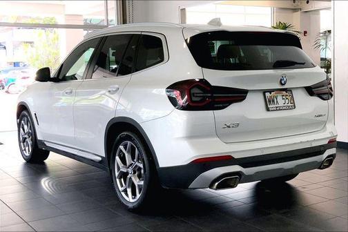 White Metallic 2024 BMW X3 xDrive30i