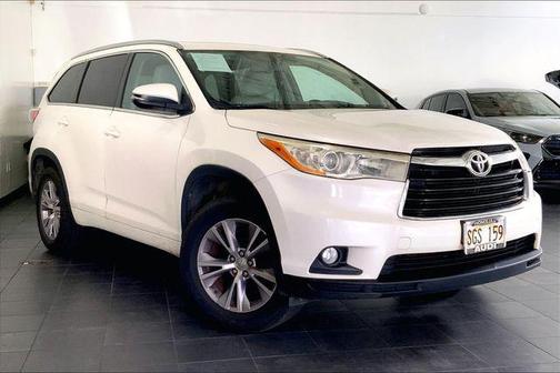 Blizzard Pearl 2014 Toyota Highlander XLE