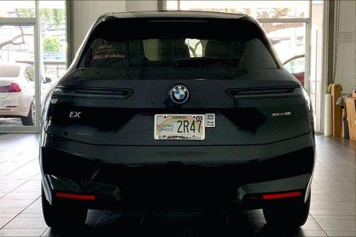 Black Sapphire Metallic 2024 BMW iX xDrive50