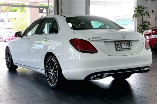 Polar White 2021 Mercedes-Benz C-Class C 300