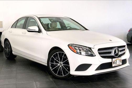 Polar White 2021 Mercedes-Benz C-Class C 300
