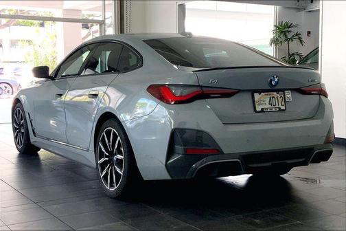 Gray Metallic 2023 BMW i4 Gran Coupe eDrive40