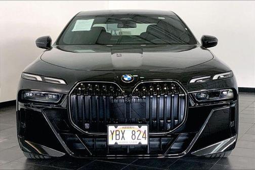 Black Sapphire Metallic 2025 BMW 760 760i xDrive