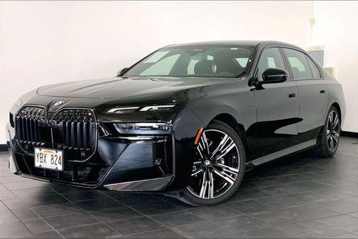 Black Sapphire Metallic 2025 BMW 760 760i xDrive