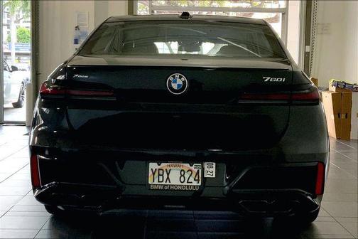 Black Sapphire Metallic 2025 BMW 760 760i xDrive
