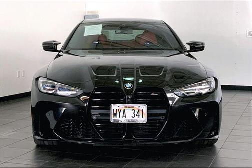 Black Sapphire Metallic 2024 BMW M4 Competition