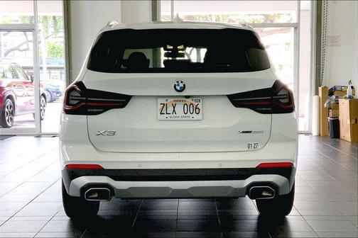 Alpine White 2024 BMW X3 xDrive30i