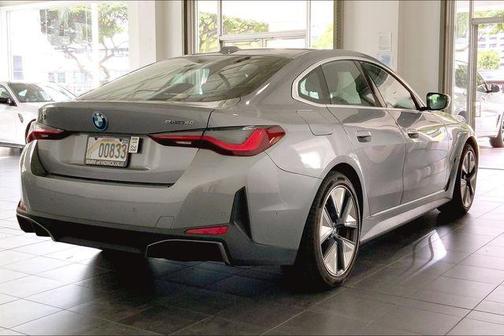 Gray Metallic 2025 BMW i4 Gran Coupe eDrive40