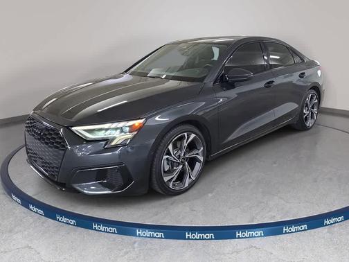 Manhattan Gray Metallic 2023 Audi A3 40 Premium