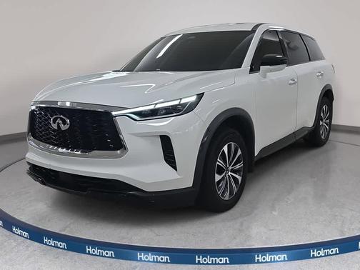 Glacier White 2024 INFINITI QX60 Pure
