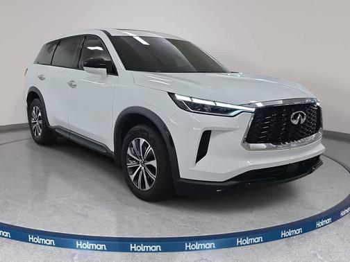 Glacier White 2024 INFINITI QX60 Pure