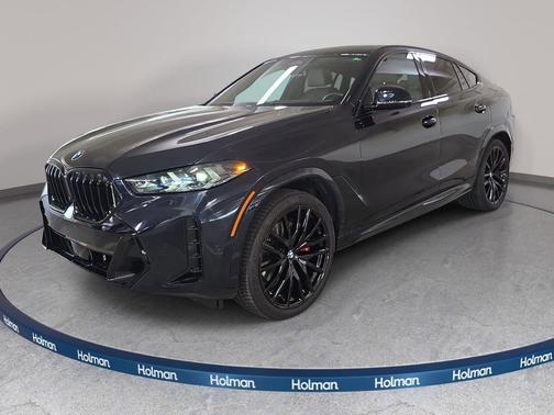 Carbon Black Metallic 2024 BMW X6 xDrive40i