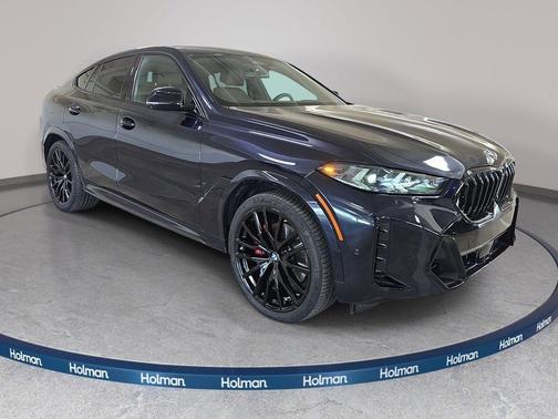 Carbon Black Metallic 2024 BMW X6 xDrive40i