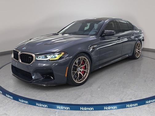 Gray Metallic 2022 BMW M5 CS