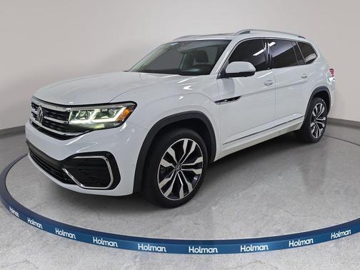 Pure White 2021 Volkswagen Atlas 3.6 V6 SEL Premium R-Line