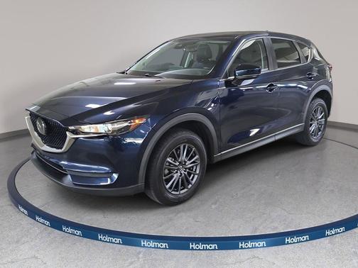 Deep Crystal Blue Mica 2021 Mazda CX-5 Touring