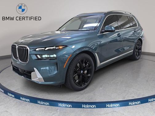 Blue Ridge Mountain Metallic 2025 BMW X7 xDrive40i
