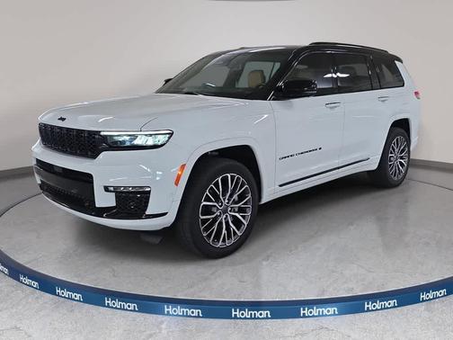Bright White Clearcoat 2025 Jeep Grand Cherokee L Summit