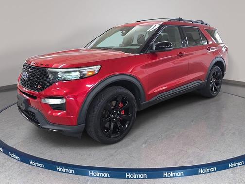 Red Metallic 2023 Ford Explorer ST