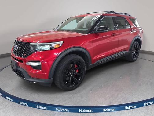 Red Metallic 2023 Ford Explorer ST