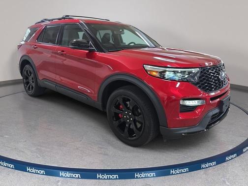 Red Metallic 2023 Ford Explorer ST