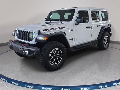 Bright White Clearcoat 2024 Jeep Wrangler Rubicon