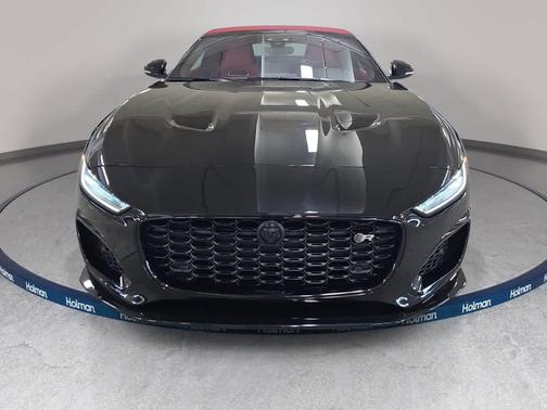 Santorini Black 2024 Jaguar F-TYPE P575 R75