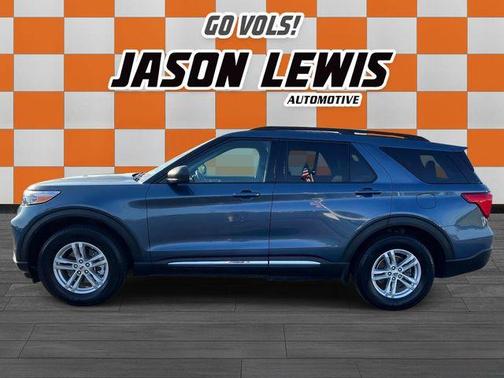 Blue Metallic 2020 Ford Explorer XLT