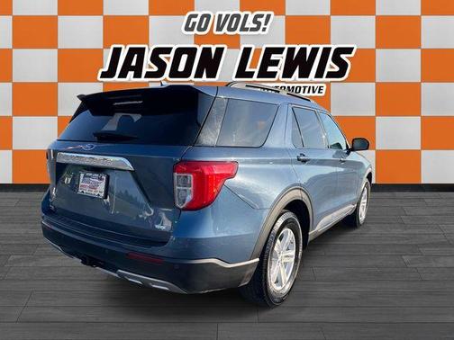 Blue Metallic 2020 Ford Explorer XLT