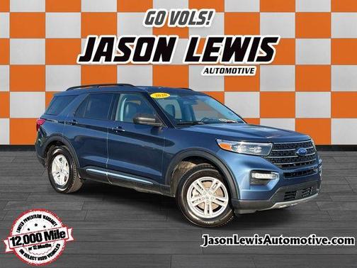 Blue Metallic 2020 Ford Explorer XLT