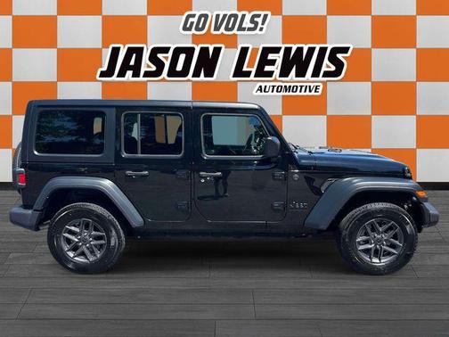 Black Clearcoat 2024 Jeep Wrangler Sport