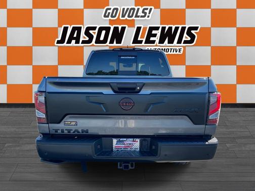 Gun Metallic 2024 Nissan Titan PRO-4X