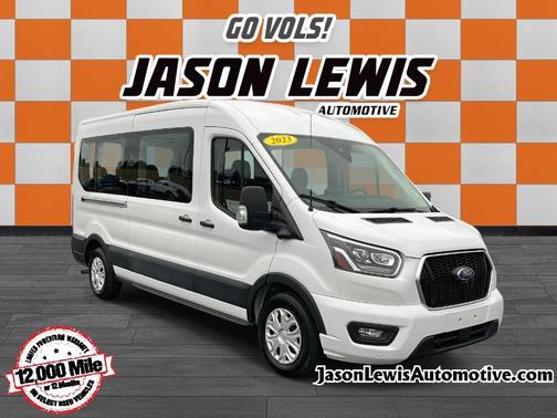 Oxford White 2023 Ford Transit-350 XLT