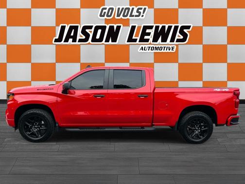 Red 2025 Chevrolet Silverado 1500 Custom