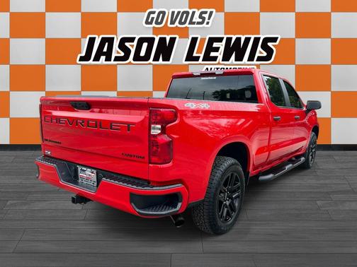 Red 2025 Chevrolet Silverado 1500 Custom