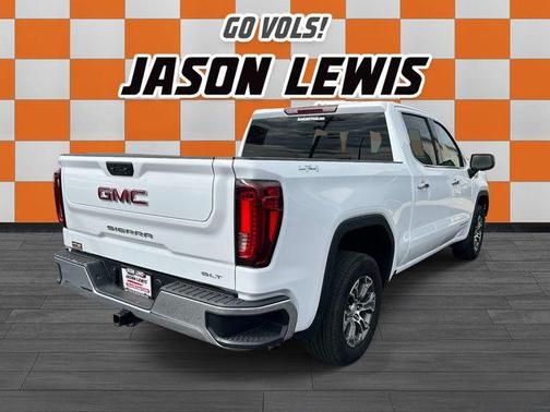 Summit White 2025 GMC Sierra 1500 SLT