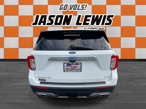 White 2020 Ford Explorer Platinum