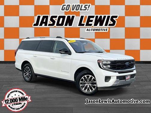 Oxford White 2025 Ford Expedition Max Platinum