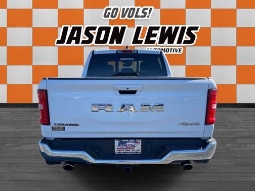 Bright White Clearcoat 2025 RAM 1500 Laramie