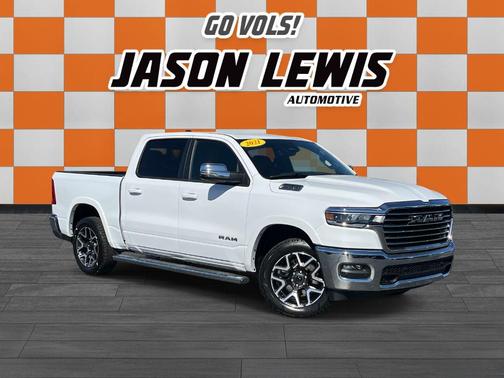 Bright White Clearcoat 2025 RAM 1500 Laramie