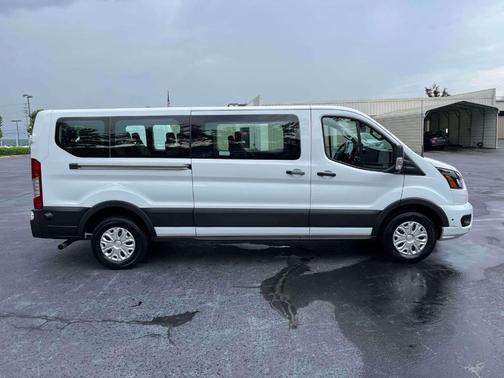 Oxford White 2024 Ford Transit-350 XLT