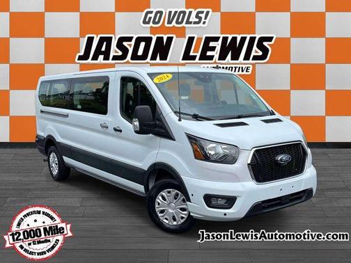 Oxford White 2024 Ford Transit-350 XLT