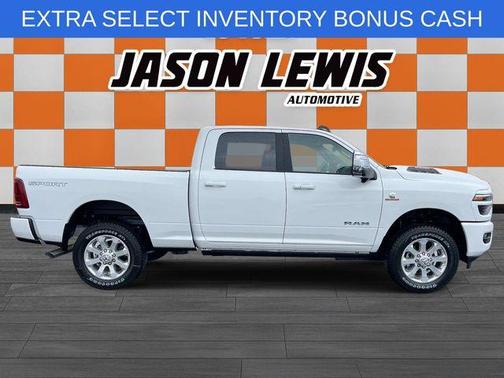 Bright White Clearcoat 2026 RAM 2500 Laramie