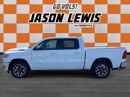 Bright White Clearcoat 2025 RAM 1500 Laramie