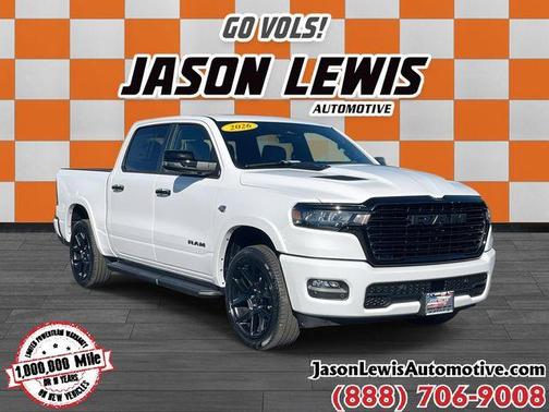 Bright White Clearcoat 2026 RAM 1500 Laramie