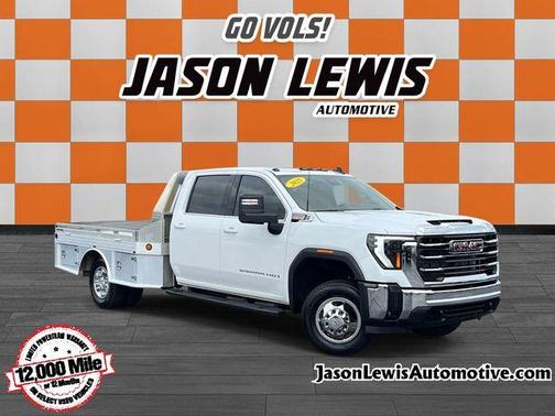 Summit White 2025 GMC Sierra 3500 SLE