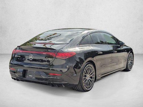 Obsidian Black Metallic 2025 Mercedes-Benz AMG EQE 4MATIC+