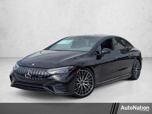 Obsidian Black Metallic 2025 Mercedes-Benz AMG EQE 4MATIC+