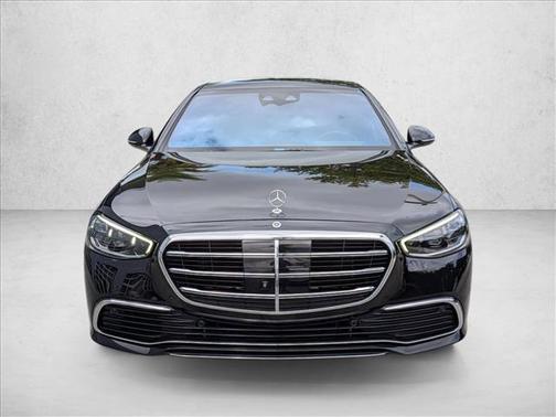 Black 2025 Mercedes-Benz S-Class 4MATIC